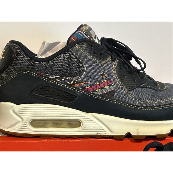 Size 11- AIR MAX 90 PREMIUM Men Dark Obsidian/Dark Obsidian Summit White OG BOX main image 4